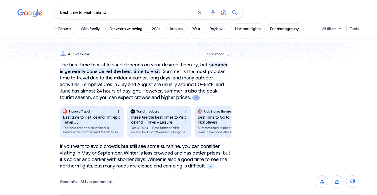 Google AI Overviews